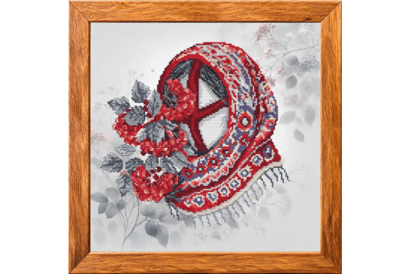 Набір для вишивки хрестиком "Мотанка з калиною" VMC_202515_MV